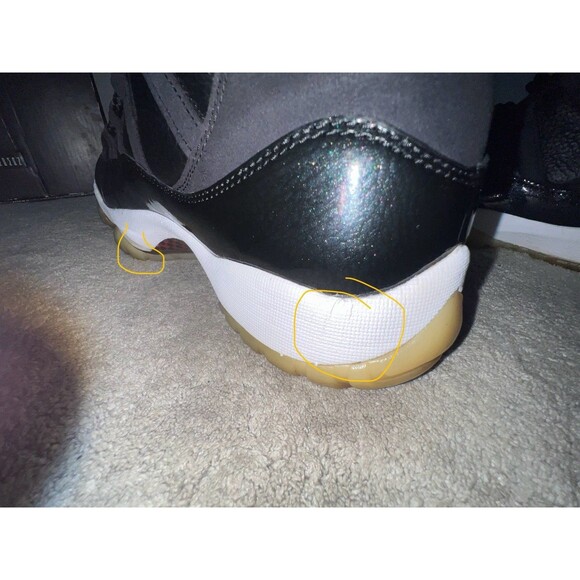 Jordan 11 Retro 72-10 2015 Preowned Mens Size 10.5 - Picture 2 of 16